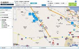 湖西市Web-GIS 地図情報システム